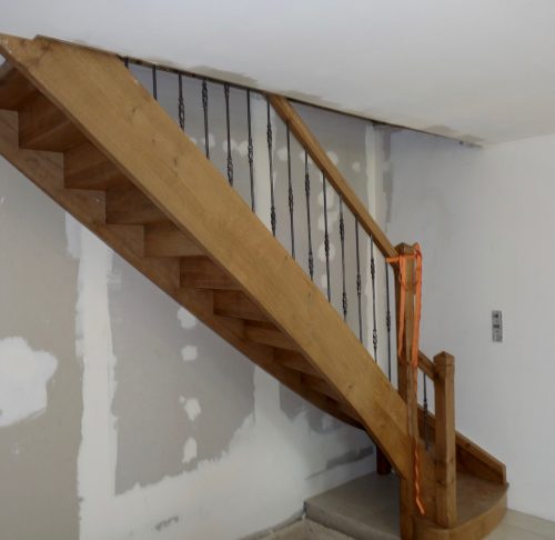 Escalier en chêne