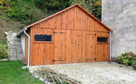 Garage en bois